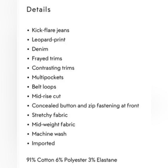 Frame Denim Leopard Le Crop Mini Boot, 24 - Picture 11 of 11